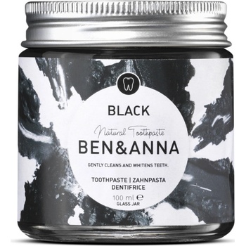 Ben & Anna přírodní zubní pasta na bělení zubů s aktivním uhlím activated charcoal 100 ml