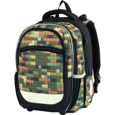 Stil batoh Junior Cubes zelená