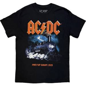 AC/DC Train EU Tour '25 (Back Print & Ex-Tour) Black L Риза (ACDC25TS165MB03)
