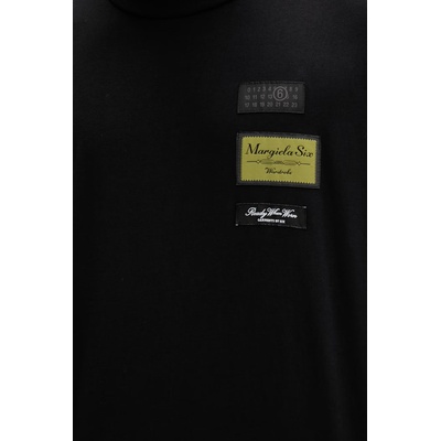 MM6 Maison Margiela Памучна блуза с дълги ръкави MM6 Maison Margiela (SH0NH0023.M20170.900)