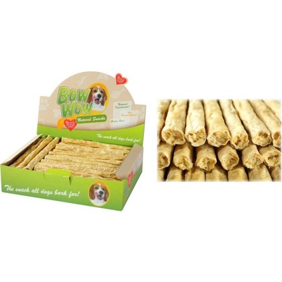 Bow Wow Naturální Tyč s drůbežími játry a Jukou 22 cm 50 ks
