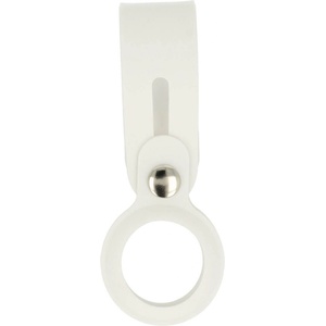  Силиконова каишка за Apple AirTag - Tel Silicone Loop (бял)