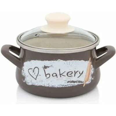 Metalac Hrnec Bakery se skleněnou poklicí 18 cm 3 l MAT37746