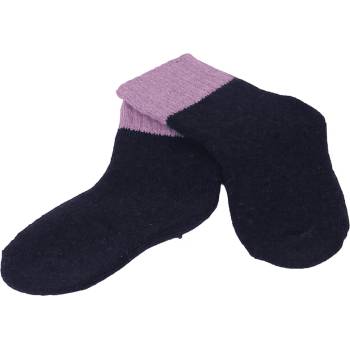 Image 1 of Детски вълнени чорапи в тъмносиньо