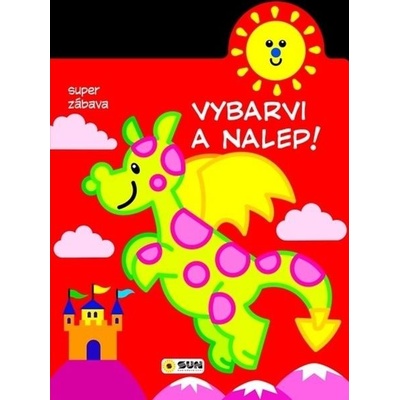 Vybarvi a nalep 2-3 roky