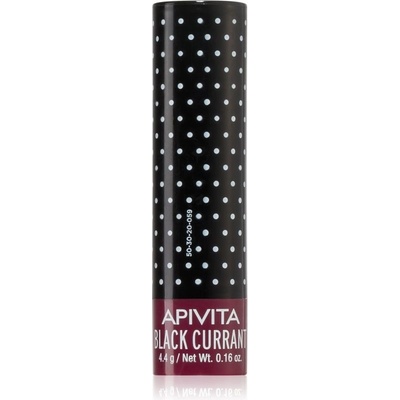 Apivita Lip Care Black Currant tinted hydratačný balzam na pery 4,4 g