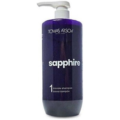 Tomas Arsov Šampon pro blond odbarvené a melírované vlasy Sapphire (Blonde Shampoo 1000 ml