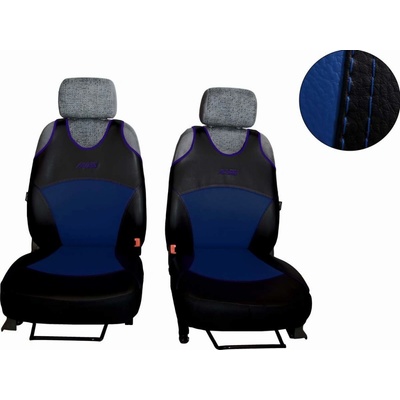 Autopoťah Pok-Ter Autotričká Leather look Activ Sport modré B