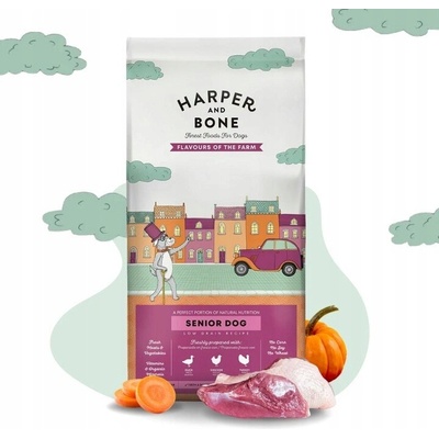 Harper & Bone Senior Light senior krůtí 12 kg