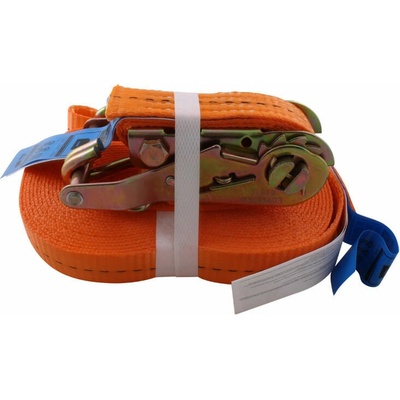 TAVOBAL 605020 Upínací popruh s ráčnou, 1,5t*8m, oranžový