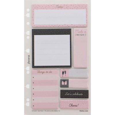 Filofax Lepicí bločky Confetti náplň osobních/A5 diářů