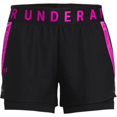 Under Armour Play Up 2in1 shorts black/pink