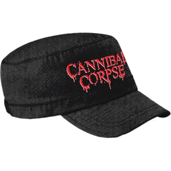 Cannibal Corpse Logo Army Шапка с козирка Black UNI (PHCAP024)