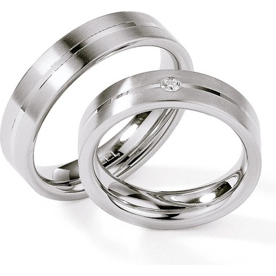 Snubní prsteny s diamantem ST128