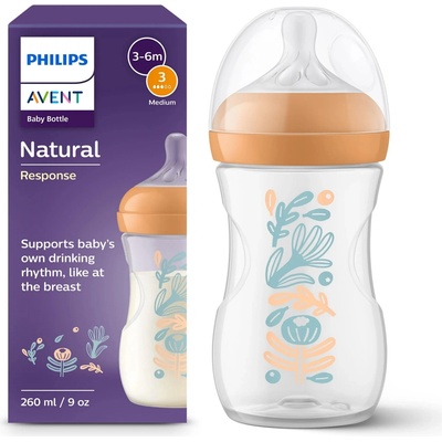 Philips Avent Natural Response SCY903/74 kojenecká láhev 260 ml