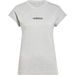 adidas Дамска тениска Adidas Essentials Linear Cotton T-Shirt Womens - Medium Grey Hth