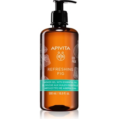 APIVITA Refreshing Fig освежаващ душ гел с есенциални масла 500ml