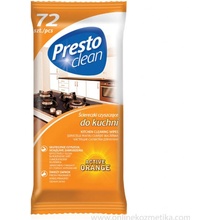 Presto Clean Active Orange Čistiace obrúsky do kuchyne 72 ks