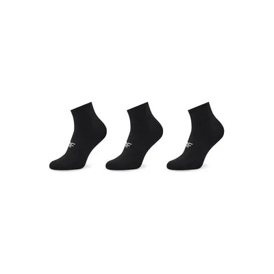 4F Комплект 3 чифта дълги чорапи мъжки h4z22-som302 Черен (h4z22-som302)