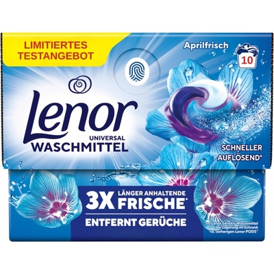 Lenor Aprilfrisch Univerzálné pracie kapsule Frische 10 PD