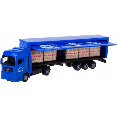 Kids Globe Kamion MAN 30 cm kov volný chod
