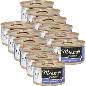 Miamor Пастет пастет с пилешки сърца 12 x 85 г