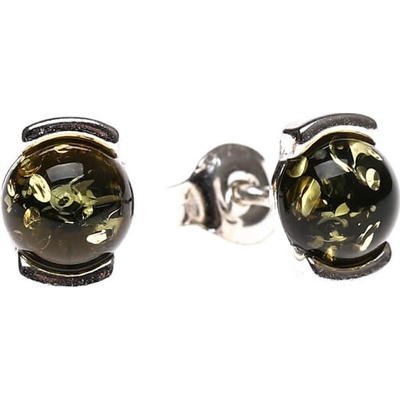 Reblan Módne jantárové náušnice MONA RENU233Z