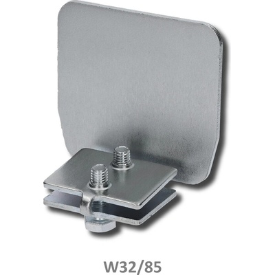 Pozinkovaná krytka pre C-profil 85 x 80 mm