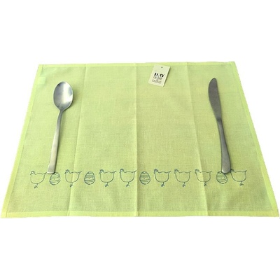 H&D prestieranie tisk velikonoce žlutá 35x50cm
