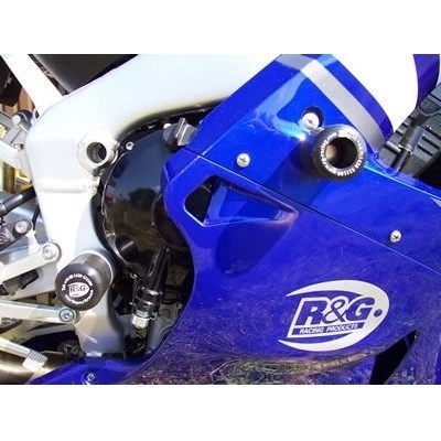 Padací chrániče (spodní, zadní) - Yamaha YZF-R1 '98-'03, černé