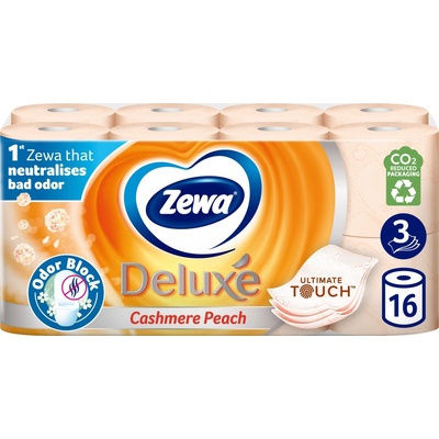 ZEWA Deluxe Cashmere Peach 16 ks