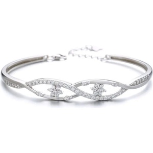 Silenti Jewelry Сребърна гривна "Натура