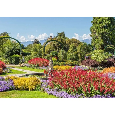 Ravensburger - Puzzle Beautiful Gardens: Parc Pallavicino, Italy - 1 000 piese