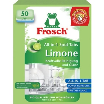 Frosch EKO Tablety do myčky vše v 1 Citron 50 tablet