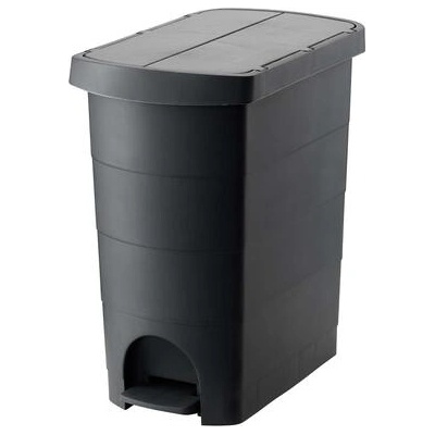 PLANET Кош за отпадъци Pelican Slim, с педал, 20 L, черен (UP242-011)