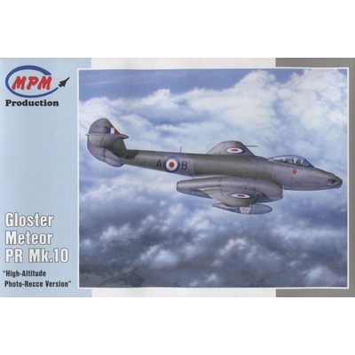 Special Hobby Plastikový model letadla Gloster Meteor PR Mk.10 High-Altitude Photo-Recce Version 1:72