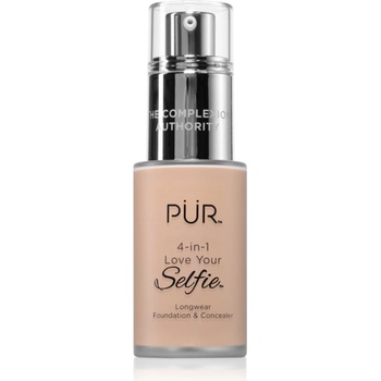 PÜR Cosmetics 4-in-1 Love Your Selfie грим и коректор 2 в 1 цвят MN1 30ml
