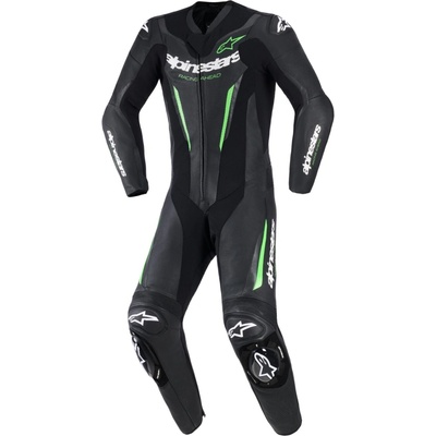 Jednodílná kombinéza Alpinestars GP FORCE V2 černá/zelená