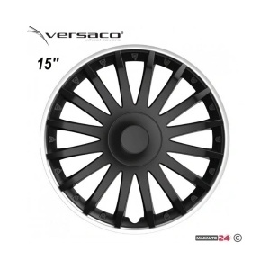 Versaco Тасове за джанти 15'' Versaco Crystal SO Black