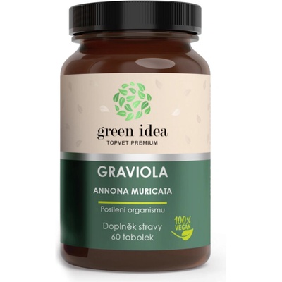 Green idea Гравиола (плод) 350 mg 60 капсули | Green Idea (608086 (60808) GI)