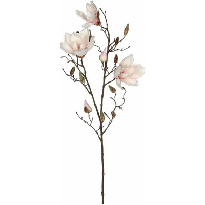 Umelá rastlina Magnólia, 88 cm, farba kvetu: ružová, 1005581