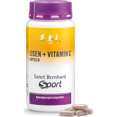 Sanct Bernhard Železo + Vitamín C 180 kapsúl