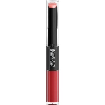L'Oréal Paris Infaillible 24H Lip Color 501 Timeless Red rúž 5,7 g