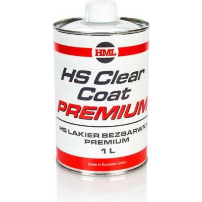 HML Clear Coat Premium 2:1 - Vysokolesklý vrchný lak, 5 l