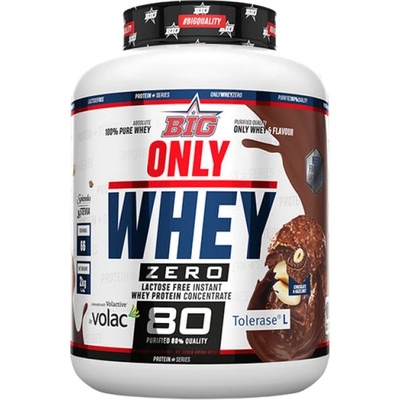 BIG Only Whey Zero | with Volactive® Ultrawhey 80 Instant [2000 грама] Шоколад с лешник