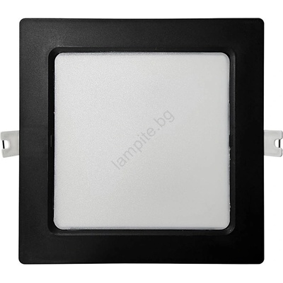 LED Лампа за окачен таван SQUARE LED/12W/230V 4000K 17x17 см черен (BC0675)