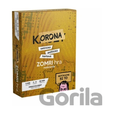 Korona Zomri rozšírenie