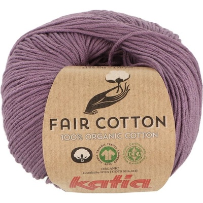 Katia Fair Cotton 39 fialová