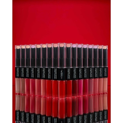 L'Oréal Paris Infallible dlhotrvajúci rúž a lesk na pery 2 v 1 312 Incessant Russet 5 ml
