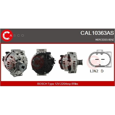generátor CASCO CAL10363AS